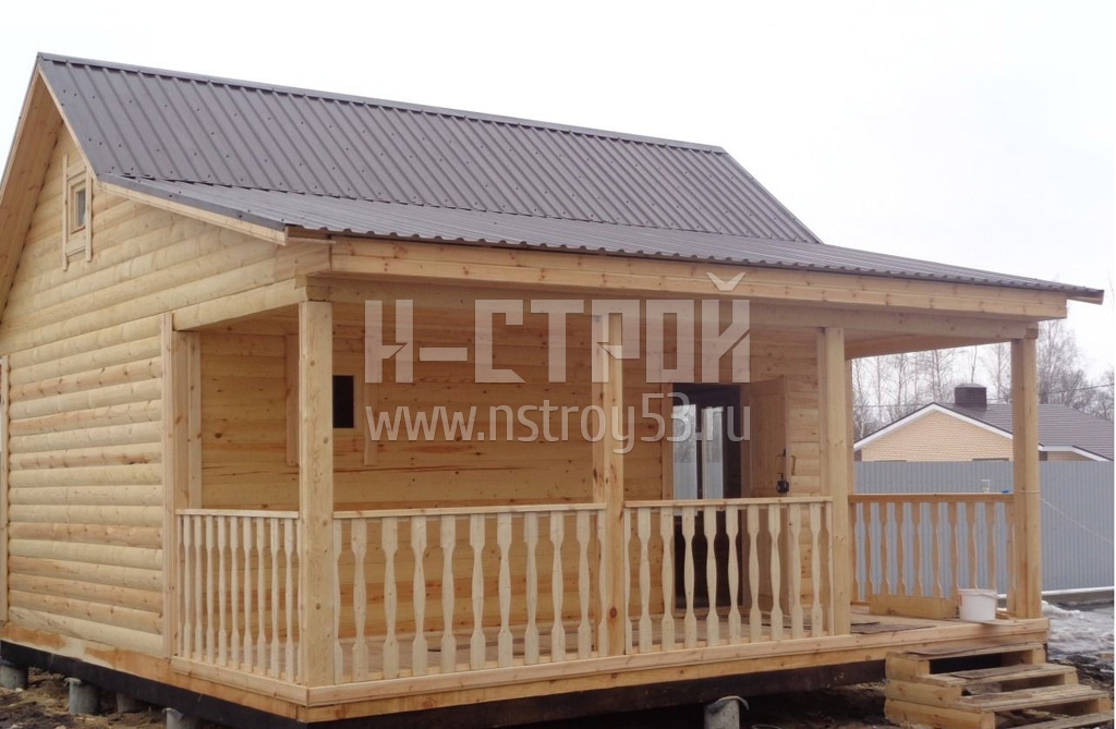 бани из бруса под ключ, бани из бруса недорого москва